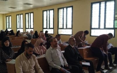 كلية الآداب والعلوم – الأبيار تقيم يومًا تعريفيًا للطلاب الجدد