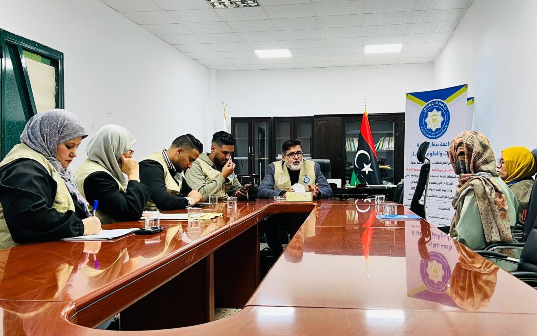 اللجنة العلمية الدائمة للخدمة الاجتماعية تزور كلية الآداب والعلوم الأبيار