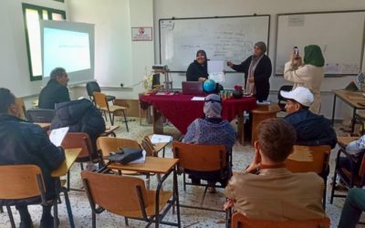 قسم الجغرافيا بالأبيات ينظم يومًا تعريفيًا لطلاب السنة الأولى